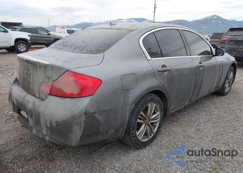 2011 Infiniti G37X из США, поврежденный, VIN JN1CV6AR3BM406092